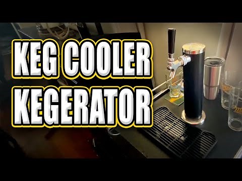 Danby Keg Cooler unboxing to first pour