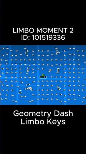 LIMBO MOMENT 2 - Geometry Dash #limbo #keys #shorts #geometrydash