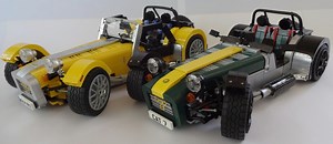 Get ready to build your own Lego Caterham