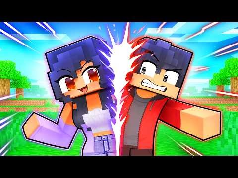 MERGING with my CRUSH in Minecraft!