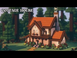 How To Build A Cottage House In Minecraft 1.21 || #3 || Minecraft Tutorial