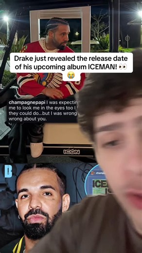 @raplabforever on Instagram: "Drake just revealed the release date of his upcoming album ICEMAN #iceman #drake #drizzy #ovo #kalshipartner"
