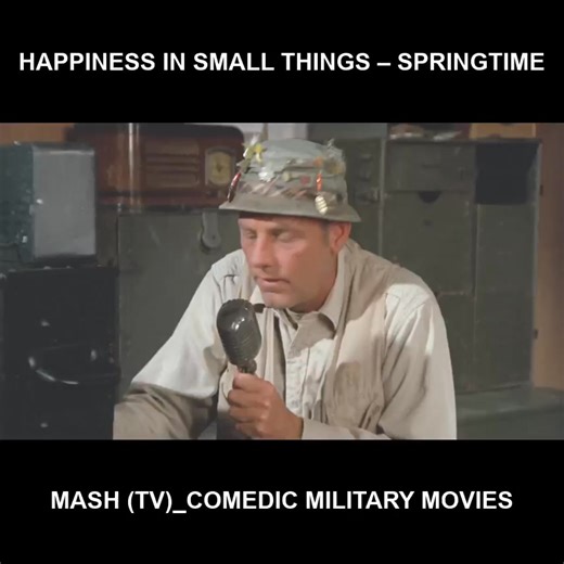 27K views · 1K reactions | Happiness in small things – Springtime - Mash (TV)_Comedic military movies | Mash 4077 - Best Of Best | Facebook