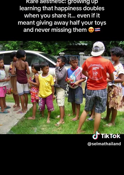 Sharing Joy: Memories of Giving in My Thai Village