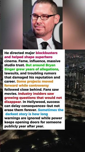 Bryan Singer Hollywood Director Surrounded by Years of Dark Rumors