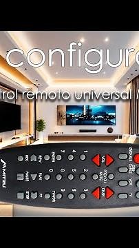 Uso y configuración de control remoto universal Mitzu ‪@MitzuCorp‬