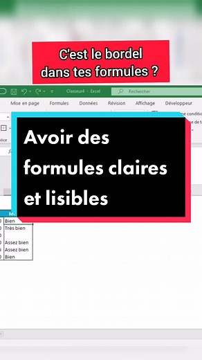 Et là ça va j'ai fait ça sur une formule assez petite ! 😅#fyp #excel #exceleur #astuceexcel