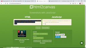 html2canvas Library Simple Example to Take Screenshot in Webpa...