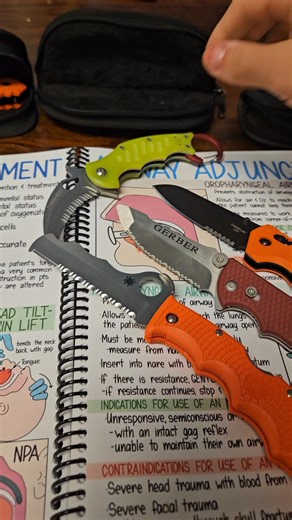 Lets talk just a wee bit about rescue knives... #bladesoftiktok #blade #knives #knife #knivesoftiktok #rescue #emt #tools #rescuetools #lifesafety #strapcutter #glassbreaker #serrations #notsharp #ems