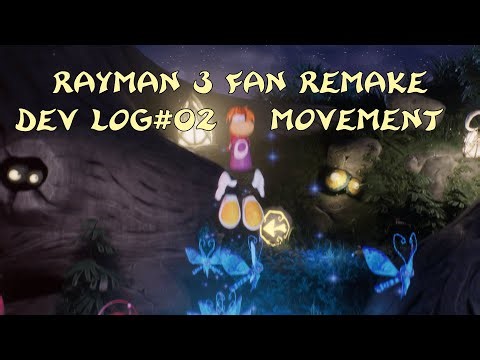 Rayman 3 Fan Remake | DevLog#02 | Rayman's basic movement