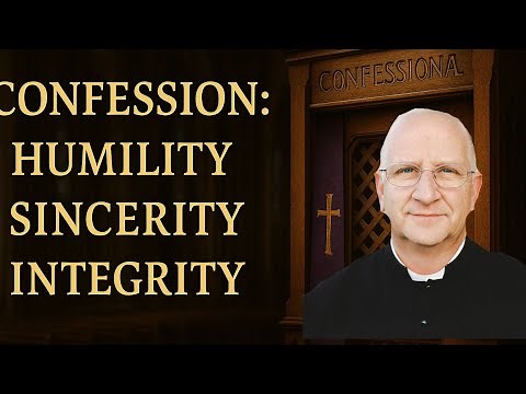 Confession Explained: Mortal vs. Venial Sin, Perfect Contrition & Real Conversion ~ Fr Ripperger