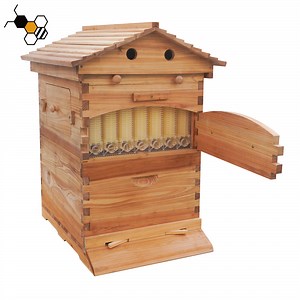 [Hot Item] Flows Hive 2 Automatic Bee Hive & 7 Auto Flowing Honey Bee Hive Beekeeping Equipment