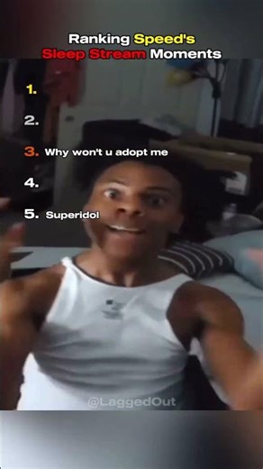 Ranking Speed's Sleep Stream Moments🤣