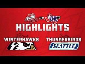 Portland Winterhawks at Seattle Thunderbirds 3/22 | WHL Highlights 2024-25