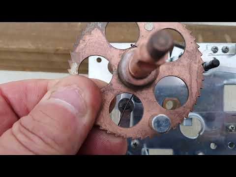 Williams EM Pinball Ball Count Unit Servicing and Adjustment.