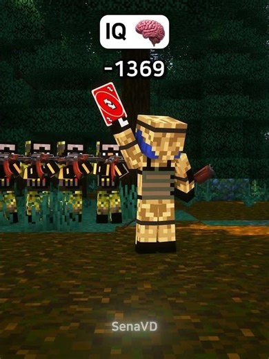 How different IQ Soldiers Escape An Ambush #minecraft