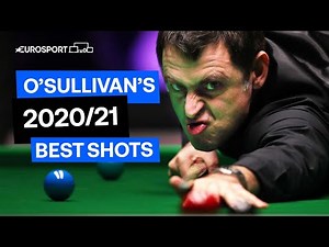 "Beyond superb!" Ronnie O'Sullivan's best shots from 2020/21 | Best Shots | Eurosport Snooker