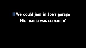 Karaoke Joe's Garage - Frank Zappa - CDG, MP4, KFN - Karaoke Version
