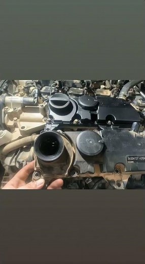 Volvo XC90 2.0 T2 B4204T38 engine,fault code P017100,oil separator issue #volvo #mechanic #xc90