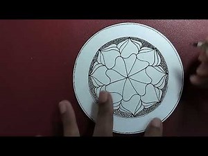 Tangle Mystical (4) - Step by Step guided Zentangle Tutorial by CZT Sanyukta Saxena