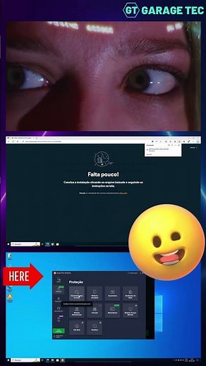 Como baixar e instalar um antivírus gratuito para proteger seu computador - Avast Free #shorts