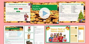 Christmas in France Lesson Pack French