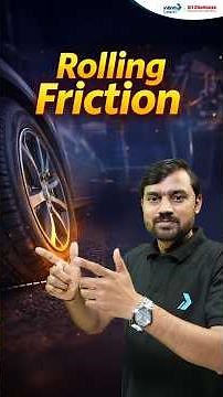 What is Rolling Friction? 🛞 Concept, Formula & NEET PYQs Explained! || #NEETPhysics