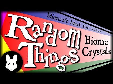 Minecraft mod Random Things: Biome Crystals Bit-by-Bit