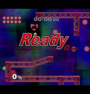 God mode Mario in Break the Targets - Super Smash Bros. Melee