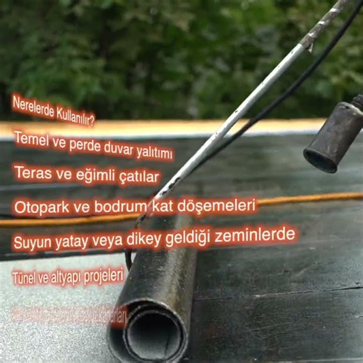 Bitümlü Membran Uygulaması