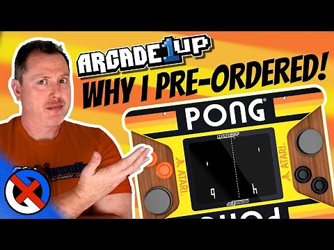 The NEW Arcade1Up Pong Countercade includes Tempest! - What do you want in a review?
