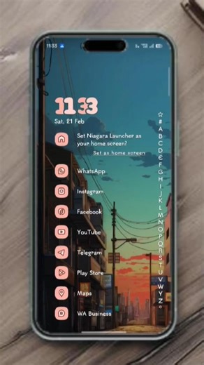 Minimalist Home screen & Very Practical Launcher! 😲🥰#Android #Tech #Customization #Smartphone #Apps