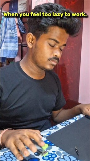 POV: Laziness during work 😅 #viral #shorts #funny #lazy