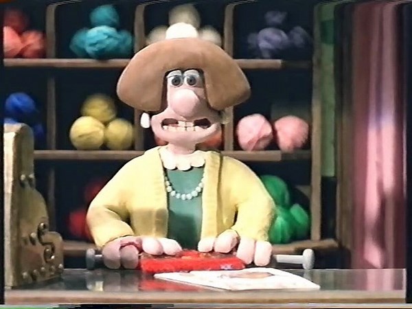 Wallace and Gromit in A Close Shave (1995 UK VHS)