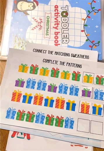 Having a printable learning journal is such a lifesaver but taking 10 minutes to prep it for the week? Total gamechanger! 🙌 I’ve been doing this lately and it’s made our days sooo much smoother (especially juggling full-time work). I just flip through, pick a few fun pages, cut out what we need, get the dot stickers ready, and we’re set for the week. So simple, but it makes a huge difference! 💕 If you need something easy   fun, check out our Winter & Christmas Learning Journal! It’s packed wit