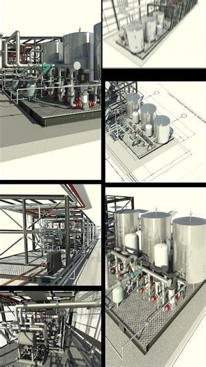 Steel isn’t just built — Revit MEP project #steeldetailing #teklastructures #irishsteel