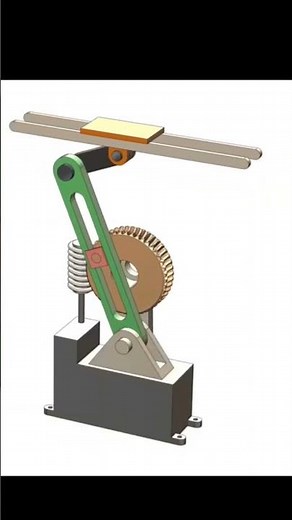 Unbelievable Quick Return Mechanism: A Slotted Lever You Won't Believe!