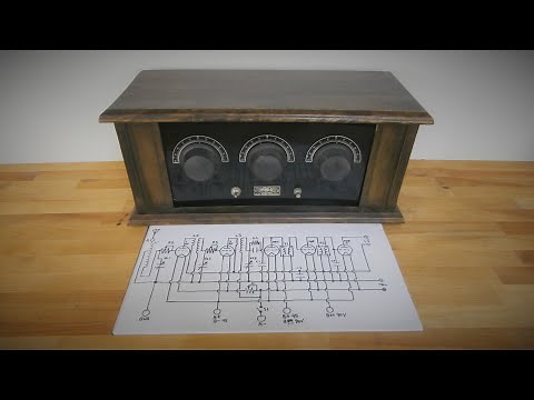 How to Create a Schematic for a 1920's TRF Radio - World Radio Corporation Example