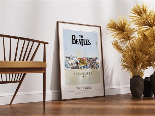 The Beatles Anthology 4 Poster Print | Classic Rock Album Art | Retro Music Wall Decor | Vintage Pop Art Poster | Music Lover | Beatles Gift - Etsy Australia