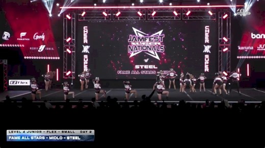 FAME All Stars - Midlo - STEEL [2026 L4 Junior - Flex - Small DAY 2] 2026 JAMfest Cheer Super Nationals