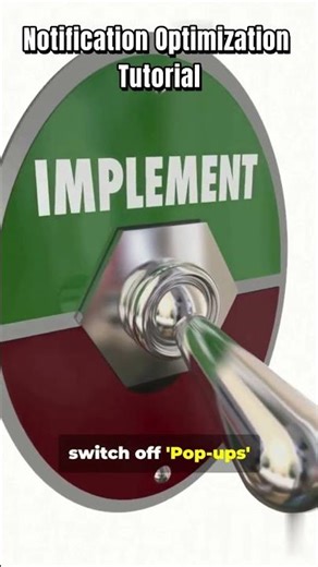 Notification Optimization Tutorial #Shorts #NotificationHack