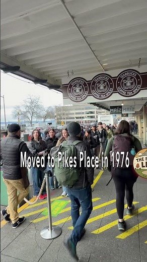 Where the First Starbucks Really Stood #seattle #history