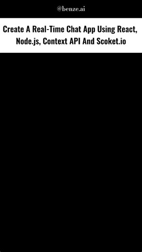 ⌬ AI on Instagram: "Realtime Chat in MERN🚀 This series walks you through auth, rooms, and live messaging so you can build and deploy your own real‑time chat application.👨‍💻🎓 #ai #opensource #coding #startup #openai #python #software #programming #reelsi̇nstagram"