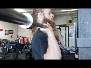 CORRECT STARTING POSITION FOR THE PRESS (Standing Overhead)