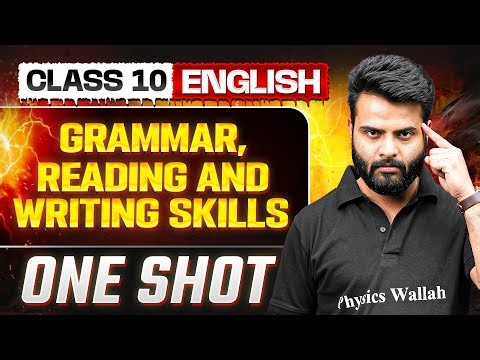 Grammar Reading And Writing Skills in One Shot: Warrior 2026 | Class 10 English