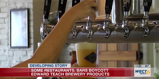 Local brewery boycotted by several New Hanover County bars and restaurants