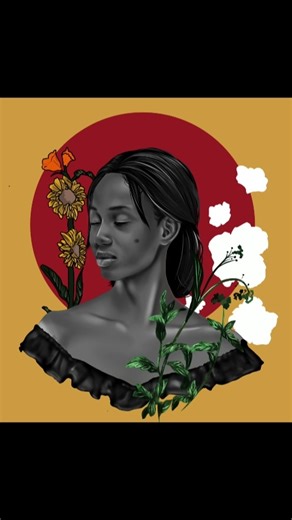 Drawing process of how I paint digitally.