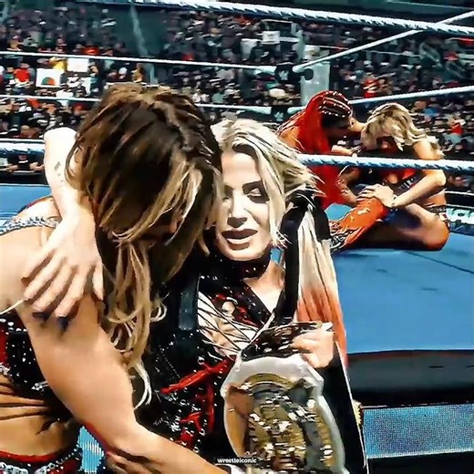 Charlotte Flair & Alexa Bliss vs Sol Ruca & Zaria for the Women's Tag Team Championship Edit #wwe