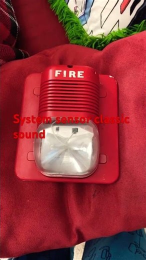 System sensor classic VS simplex truealert sound