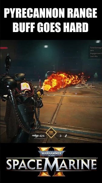Pyrecannon Range Buff GOES HARD #spacemarine2 #warhammer40k #gaming